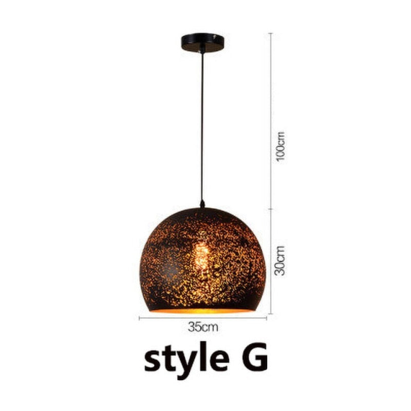 Nova Starry Warm Pendant Light For Modern Hallways
