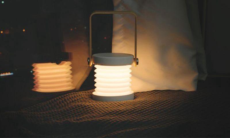 LumaTrail Collapsible USB Lantern Portable AntiGlare
