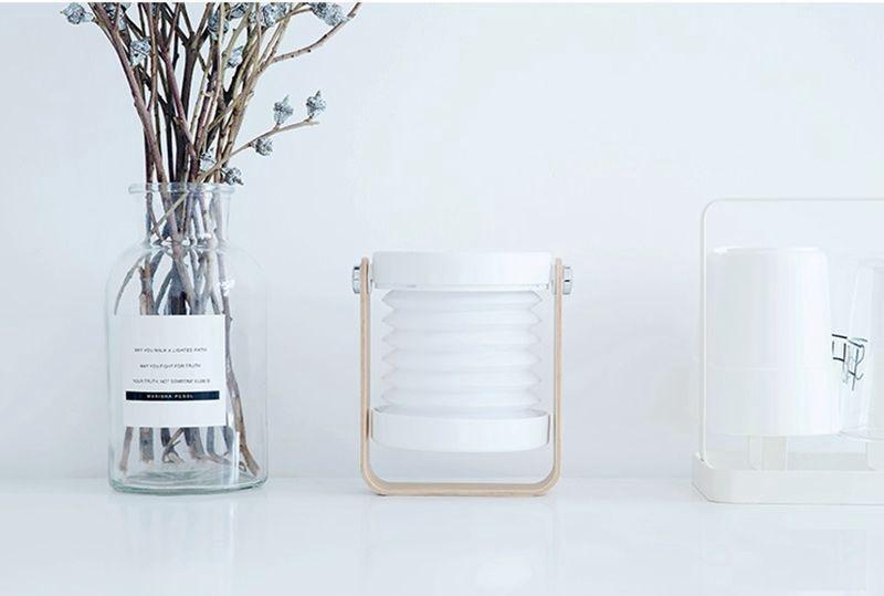 LumaTrail Collapsible USB Lantern Portable AntiGlare