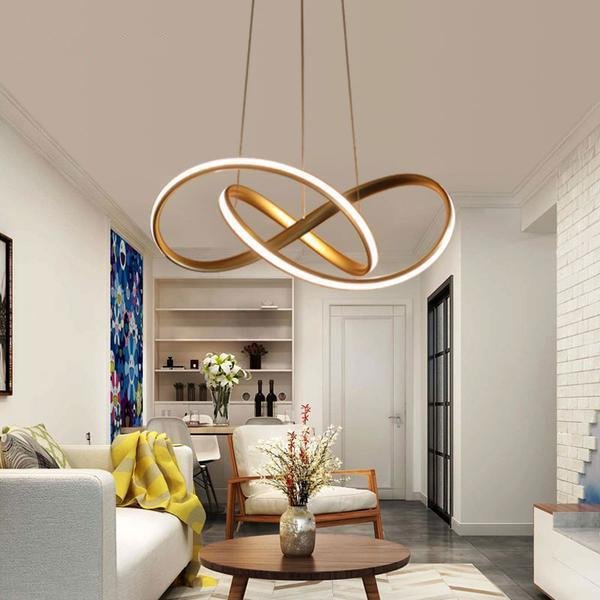 Lumenia LED Pendel Lys Skulpturel Moderne Loftlampe Til Moderne Rum