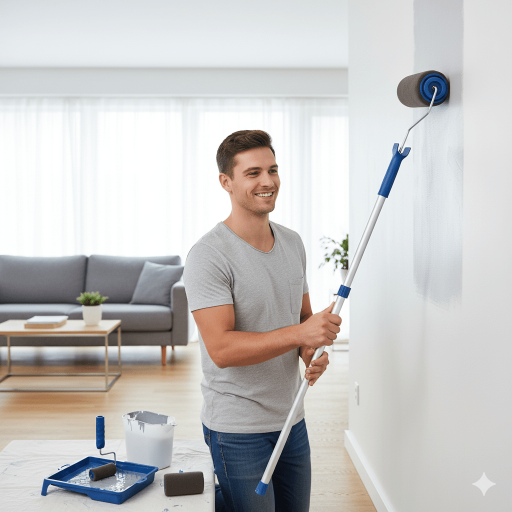 PROFIPRO 8-In-1 System Refillable Kit For Quick Wall Makeovers