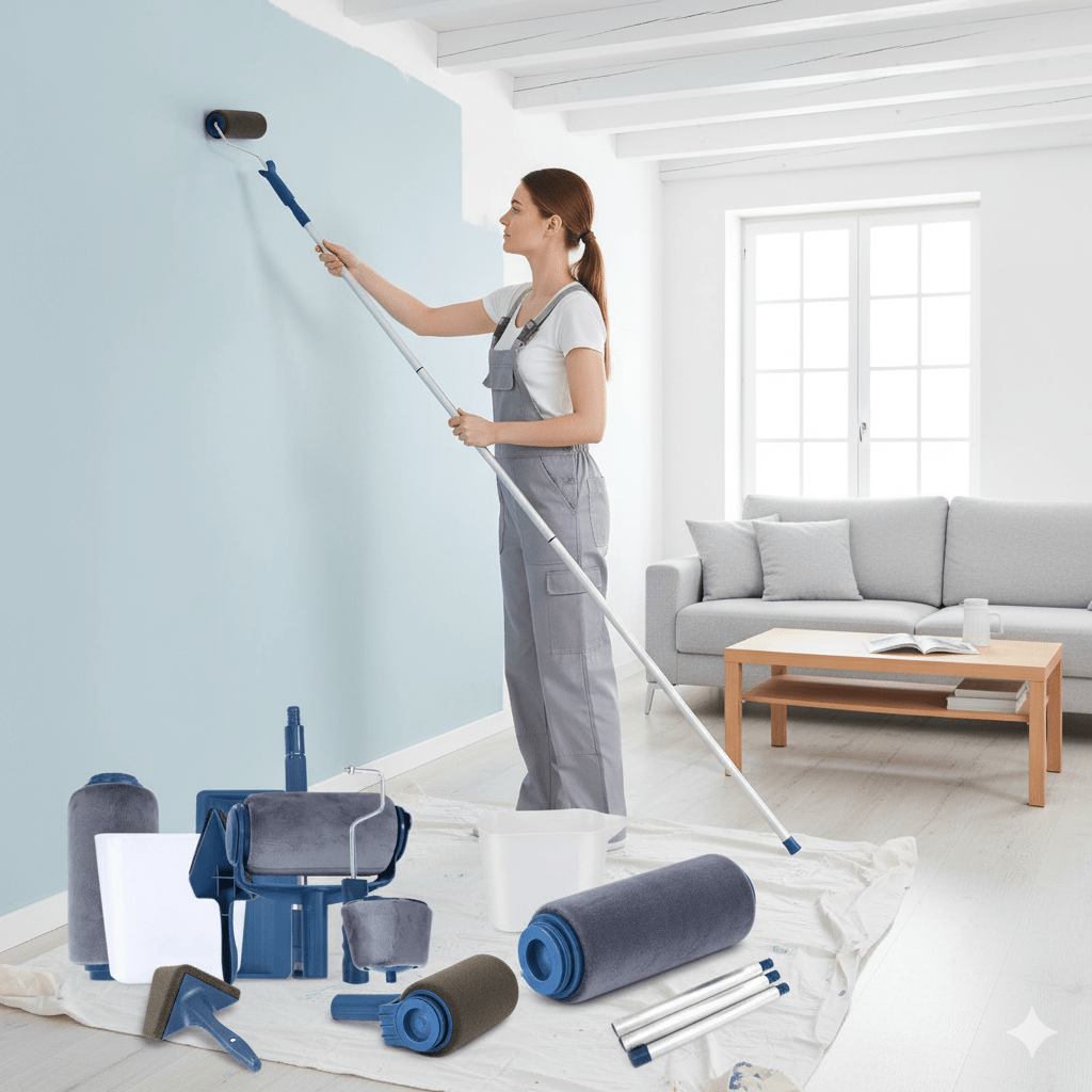 PROFIPRO 8-In-1 System Refillable Kit For Quick Wall Makeovers