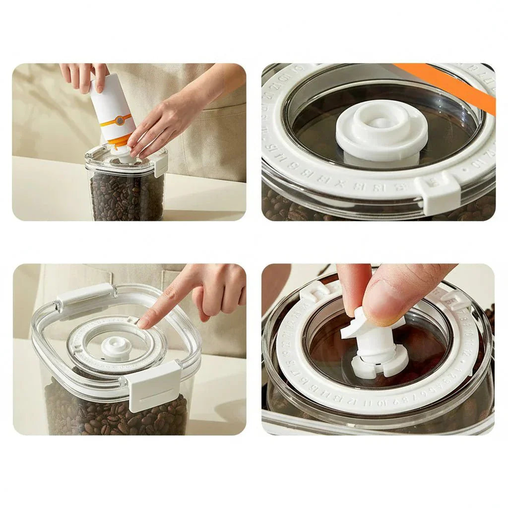 Barattolo ermetico sottovuoto PurePantry per uso quotidiano in dispensa