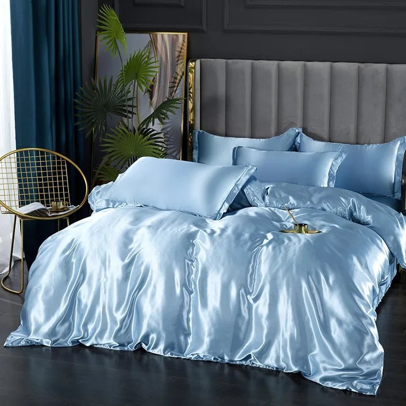 PureSatin Silk Bedding Set With Soft Feel And Smooth Finish