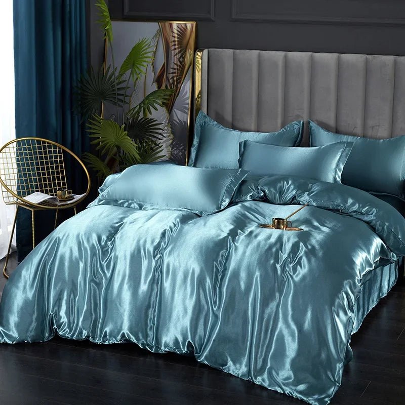 PureSatin Silk Bedding Set With Soft Feel And Smooth Finish
