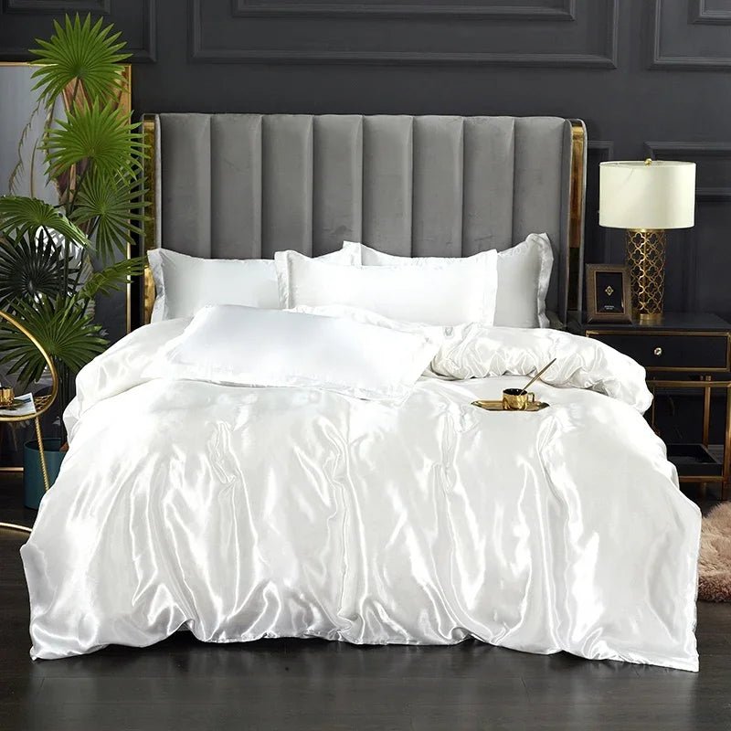 PureSatin Silk Bedding Set With Soft Feel And Smooth Finish