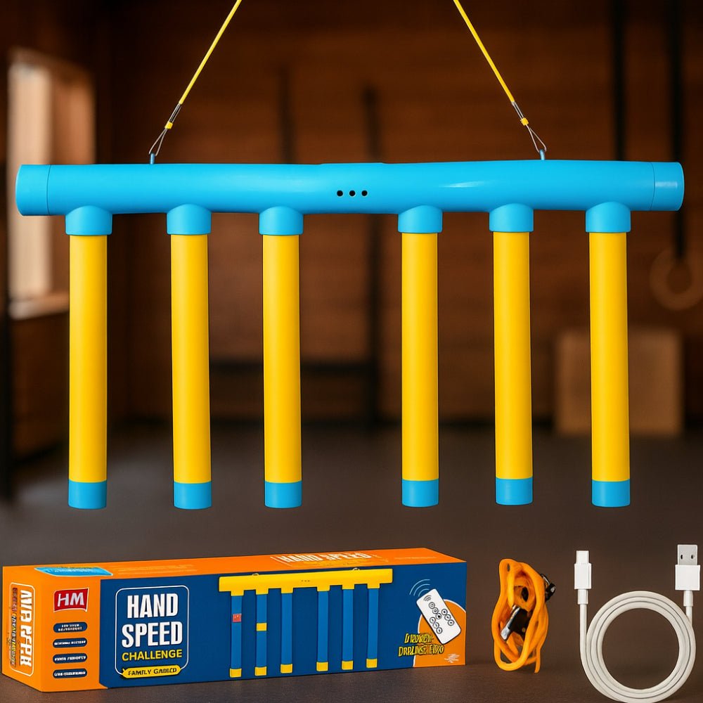 Treinador de Reflexos e Reação QUICKDROP para Crianças com Desafio do Bastão a Cair
