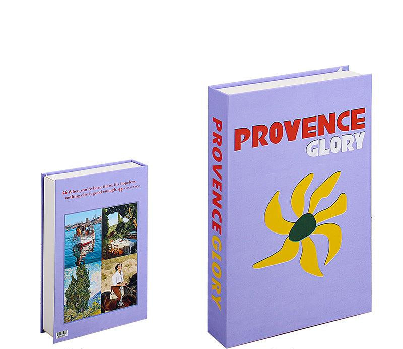 كتب مزيفة أنيقة لديكور منزلي عصري على الرفوف والمكاتب