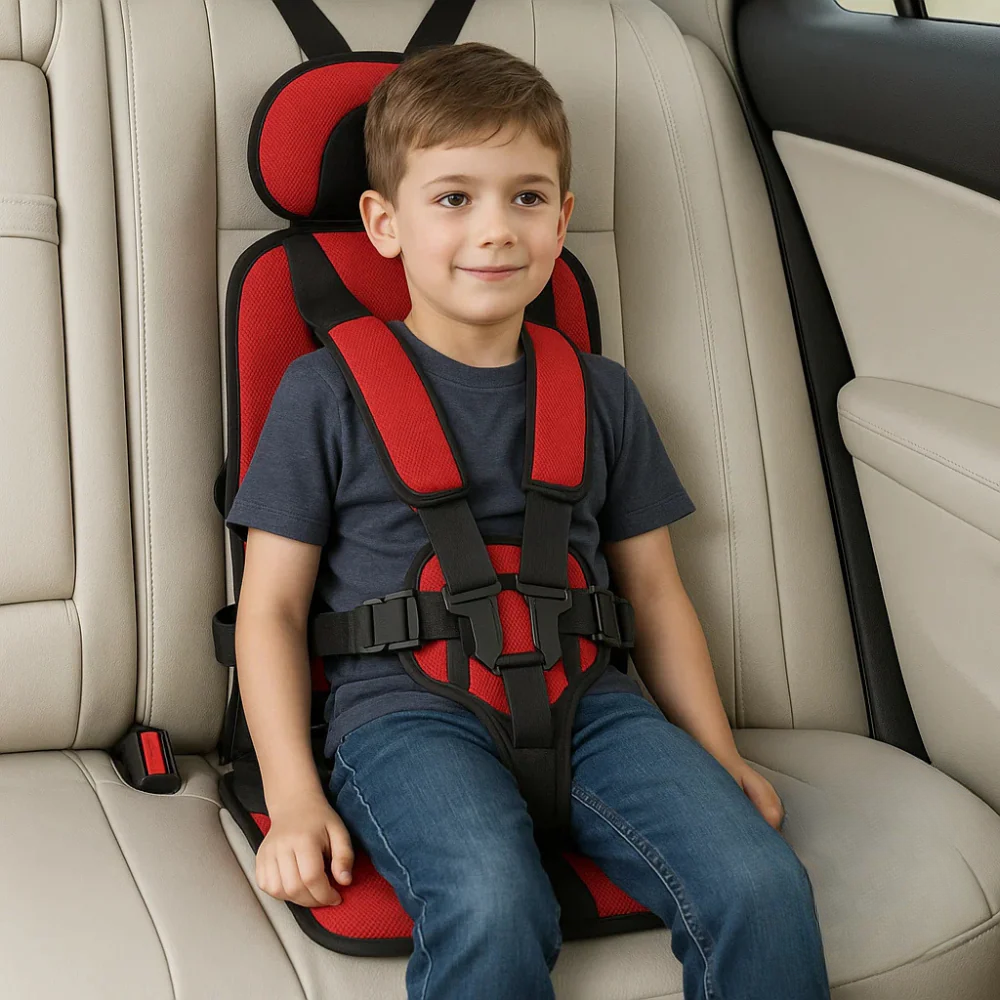 AuroraSafe Safety Seat Portable Car Seat For Ages 1 To 14 | Fervei