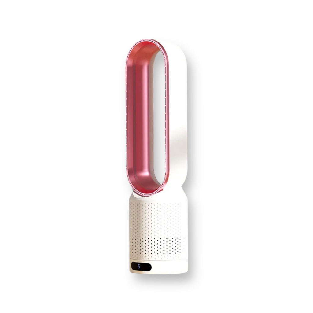 3-i-1 luftkjøler med ionisator og HEPA-filter sølv, blå, gull, rosa for allergier og ren luft
