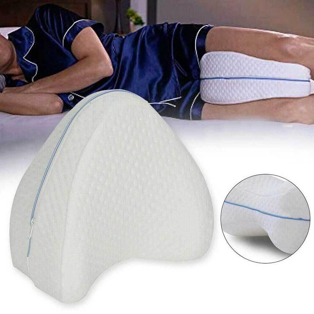 LumaRest Memory Foam Knee Pillow For Orthopedic Comfort And Cooling