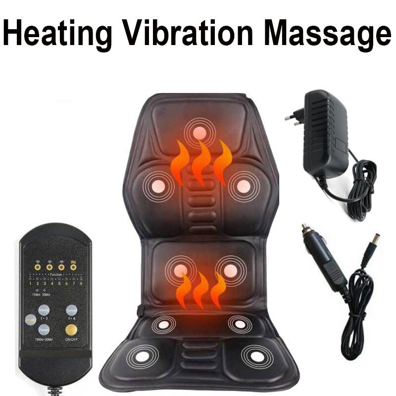 Relaxkissen mit Wärmefunktion und sanften Vibrationen für Zuhause oder unterwegs