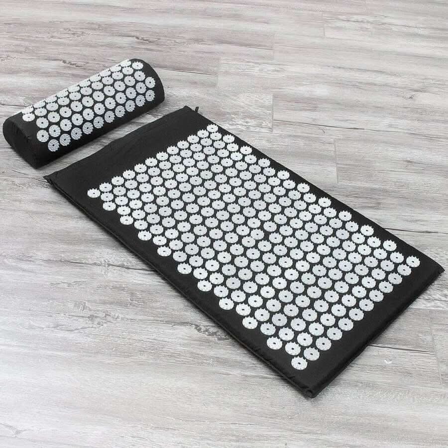 Conjunto de Tapete e Almofada de Acupressão da Relaxpress para Relaxamento Profundo e Alívio da Dor