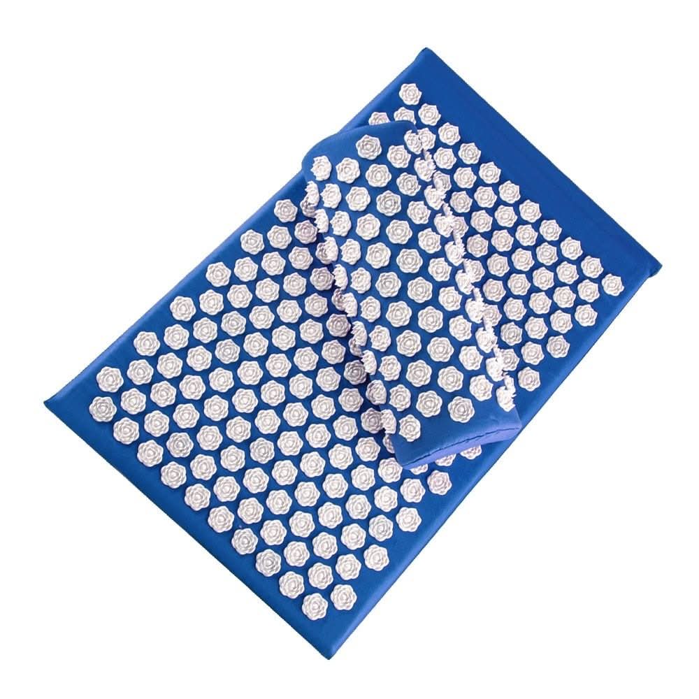 Conjunto de Tapete e Almofada de Acupressão da Relaxpress para Relaxamento Profundo e Alívio da Dor