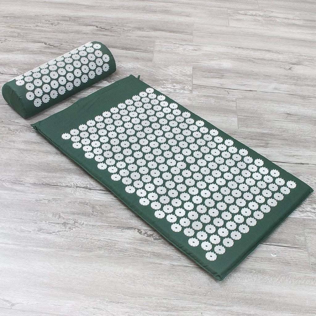 Conjunto de Tapete e Almofada de Acupressão da Relaxpress para Relaxamento Profundo e Alívio da Dor