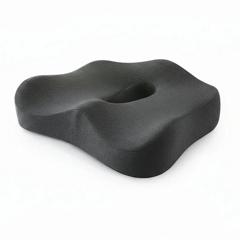 Relivia Ergonomic Orthopedic Seat Cushion With Bamboo Charcoal For All Day Comfort