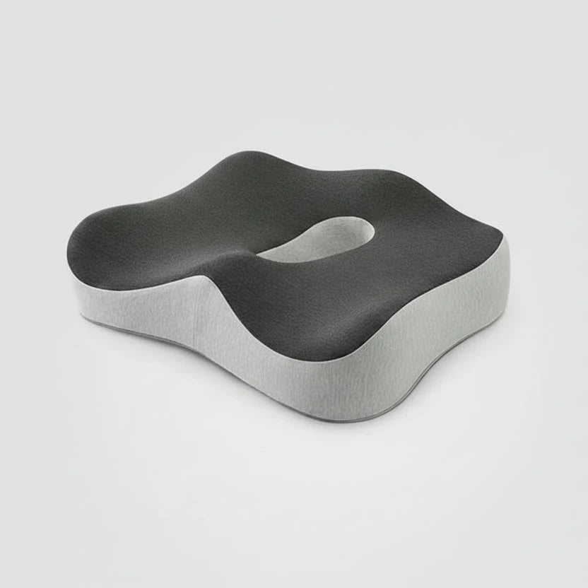 Relivia Ergonomic Orthopedic Seat Cushion With Bamboo Charcoal For All Day Comfort