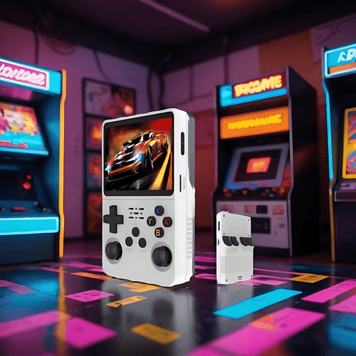 10,000 Built In Games On RetroPlay Handheld Console | Fervei