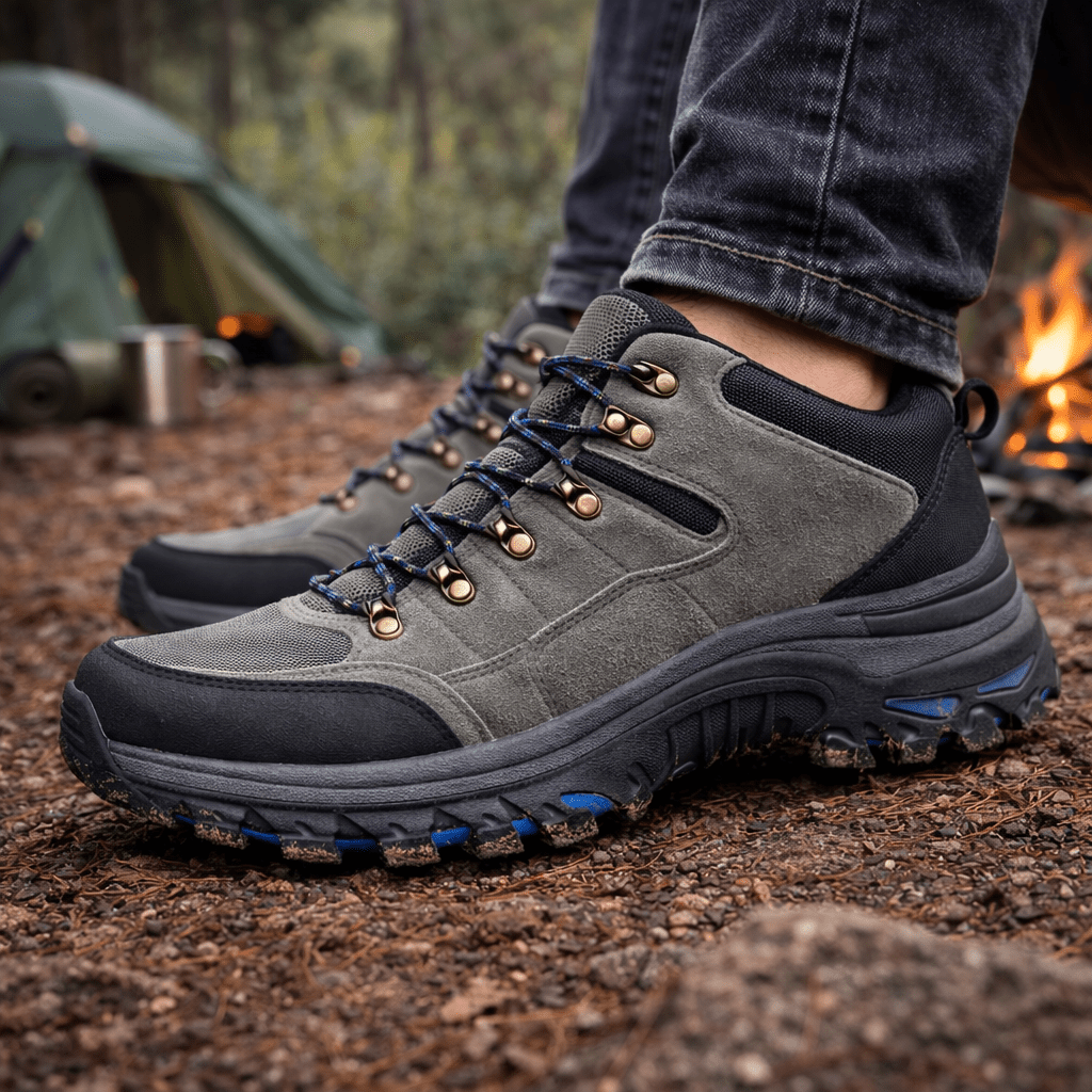 ROAMWAY Lightweight Waterproof All Weather Trail Shoes For Confidence