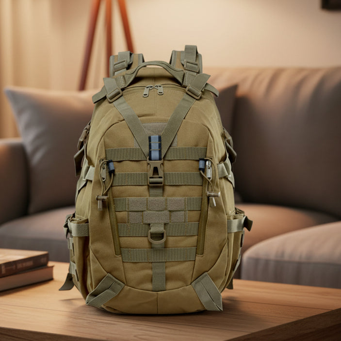 ROVEX 40L MOLLE Tactical Backpack Water-Resistant Design
