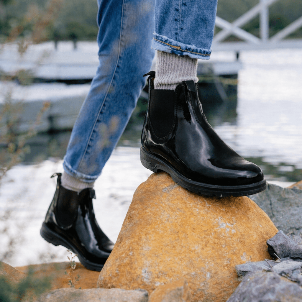 Stivaletti Chelsea RUGGARO con silhouette classica e comfort robusto