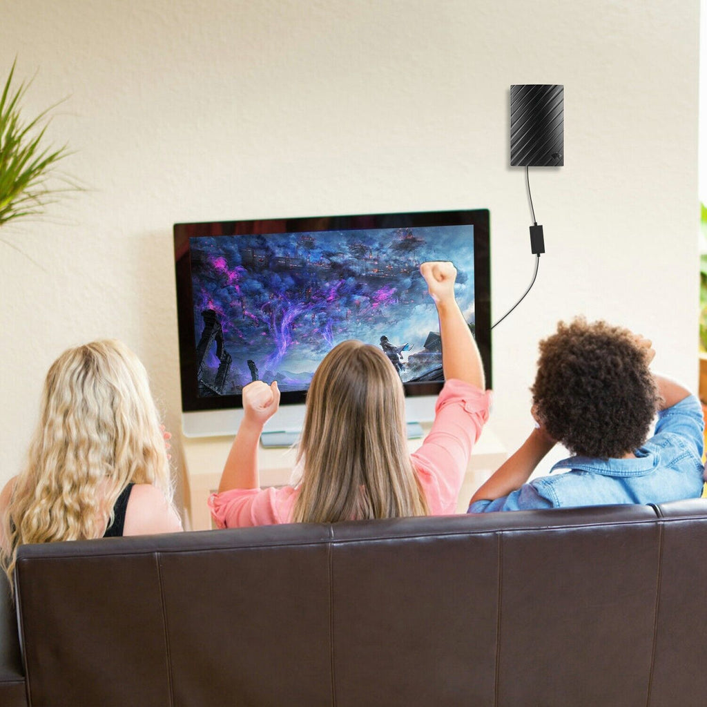 Indoor HDTV Antenna For 4K Digital Signals 600 Mile Range