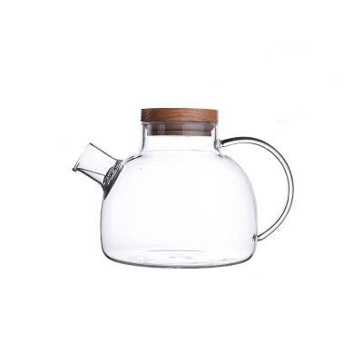 Scandinavian Style Glass Tea Set For Home Tea Service And Gatherings