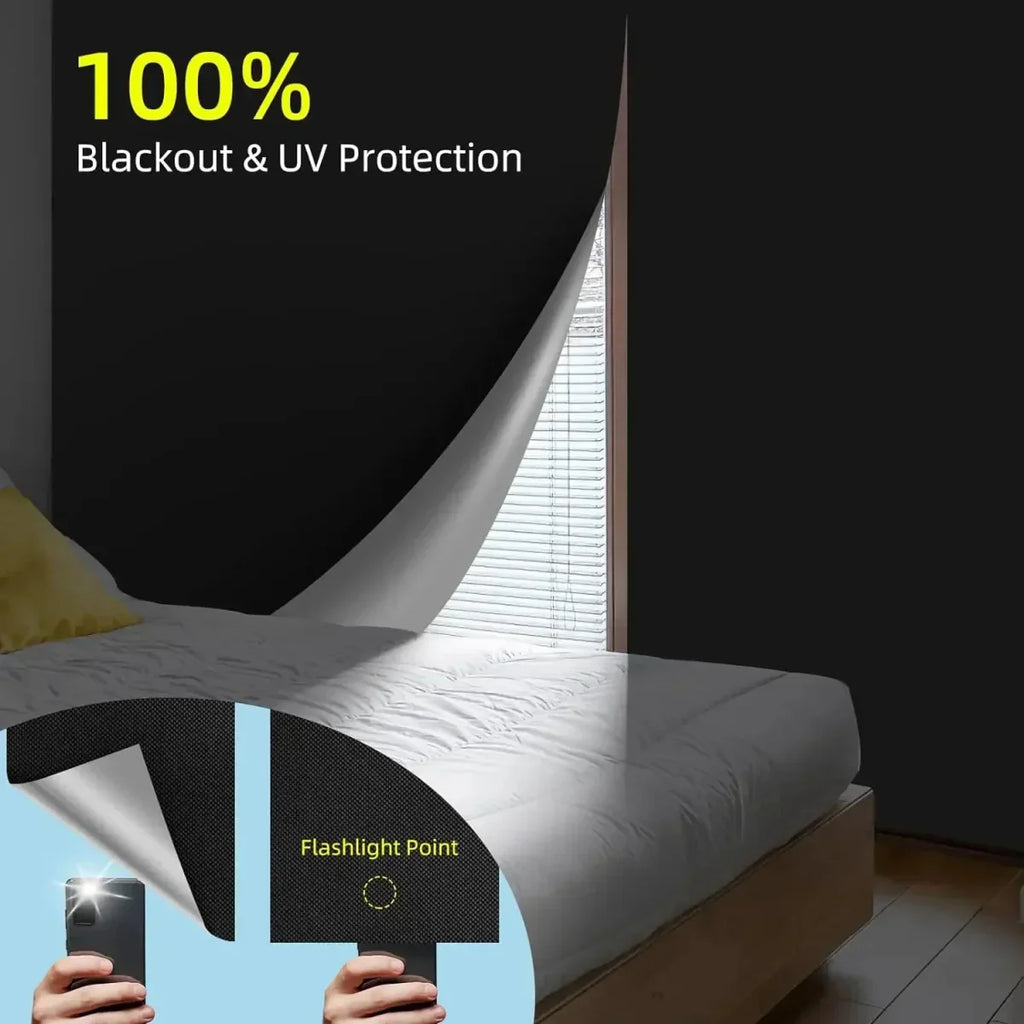 Tenda oscurante SHADELUX con regolazione per un'oscurità totale