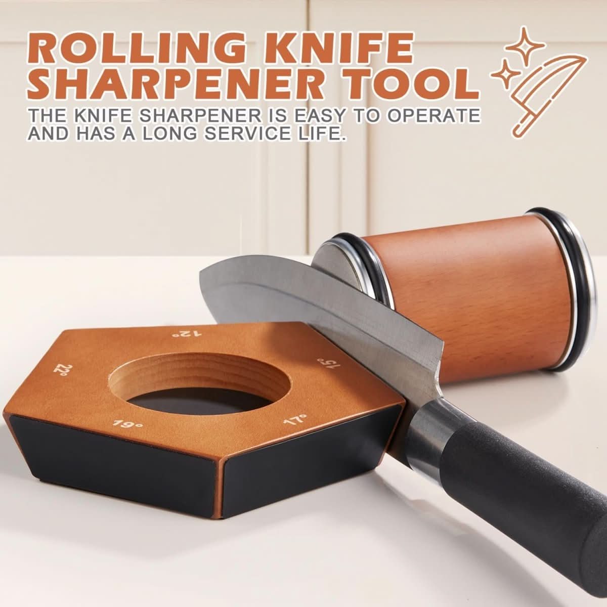 Affilacoltelli a Rullo SharpRoll Diamond Manuale