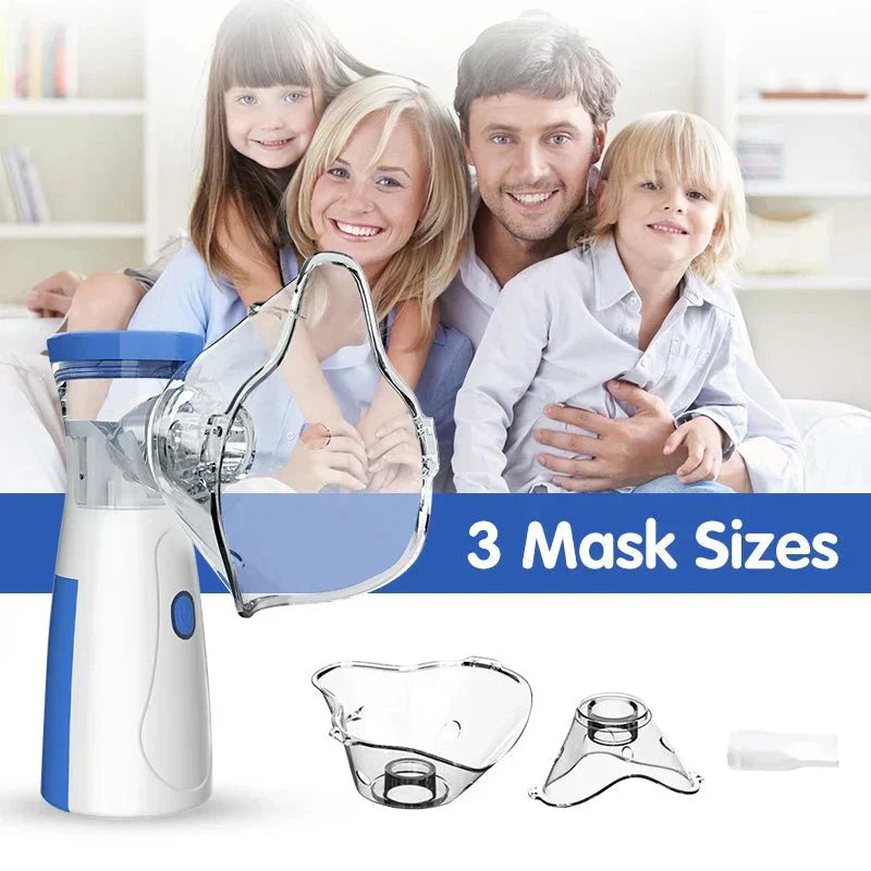 Silent Nebulizer Pro Quiet Portable Breathing Relief Anywhere