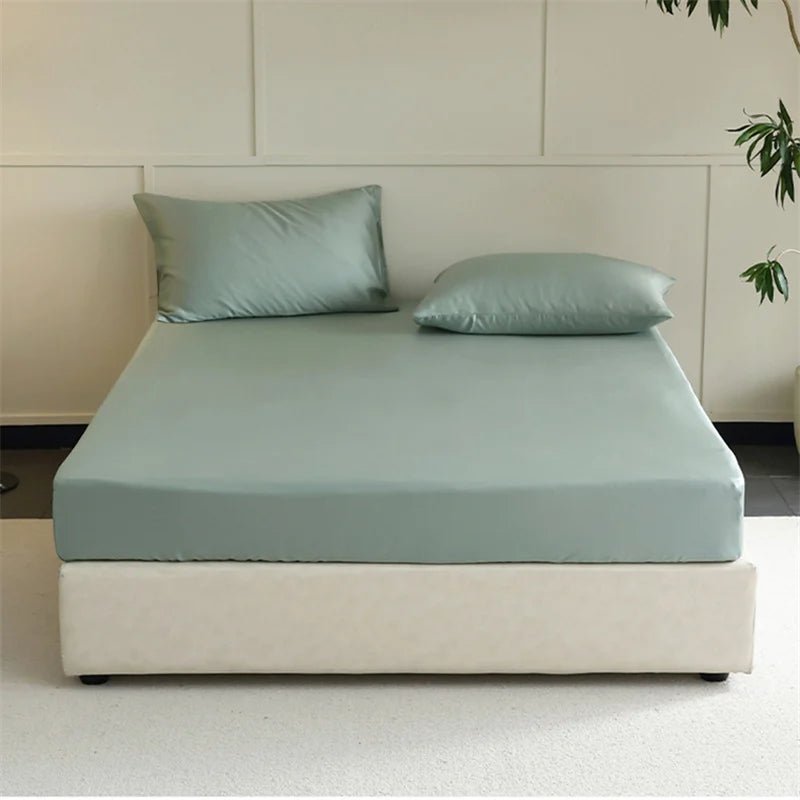 SILKVAULT Mulberry Silk Bedding Sheet For Cooler, Breathable Sleep
