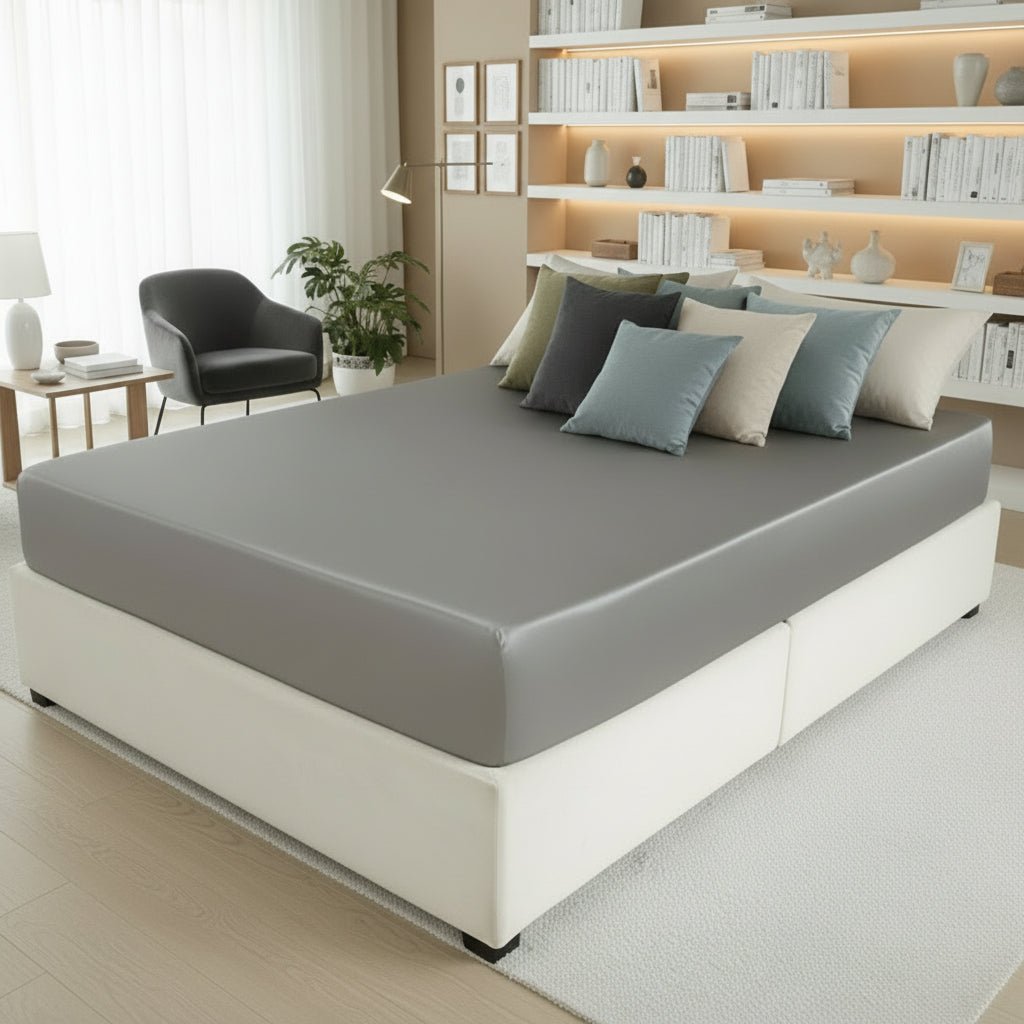 SILKVAULT Mulberry Silk Bedding Sheet For Cooler, Breathable Sleep