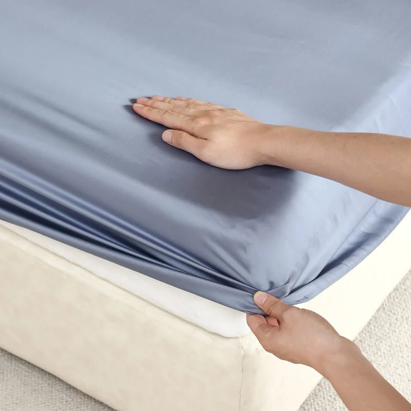 SILKVAULT Mulberry Silk Bedding Sheet For Cooler, Breathable Sleep