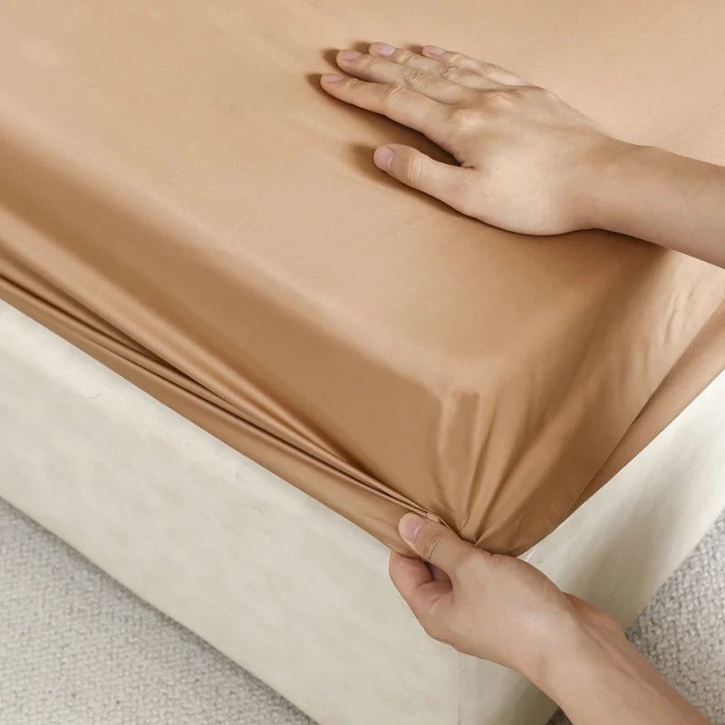 SILKVAULT Mulberry Silk Bedding Sheet For Cooler, Breathable Sleep