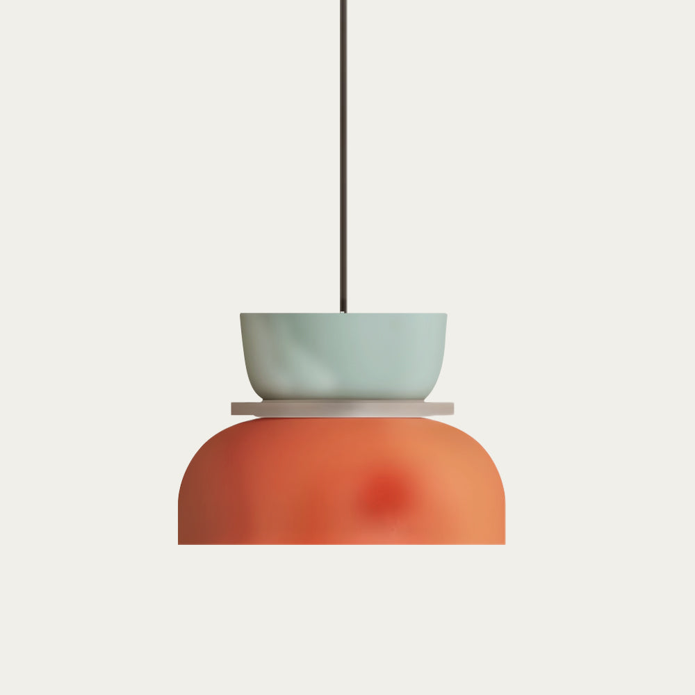 Nyra Acrylic Pendant Light With Multicolor Ball Shade, E27 Fitting, Three Modes