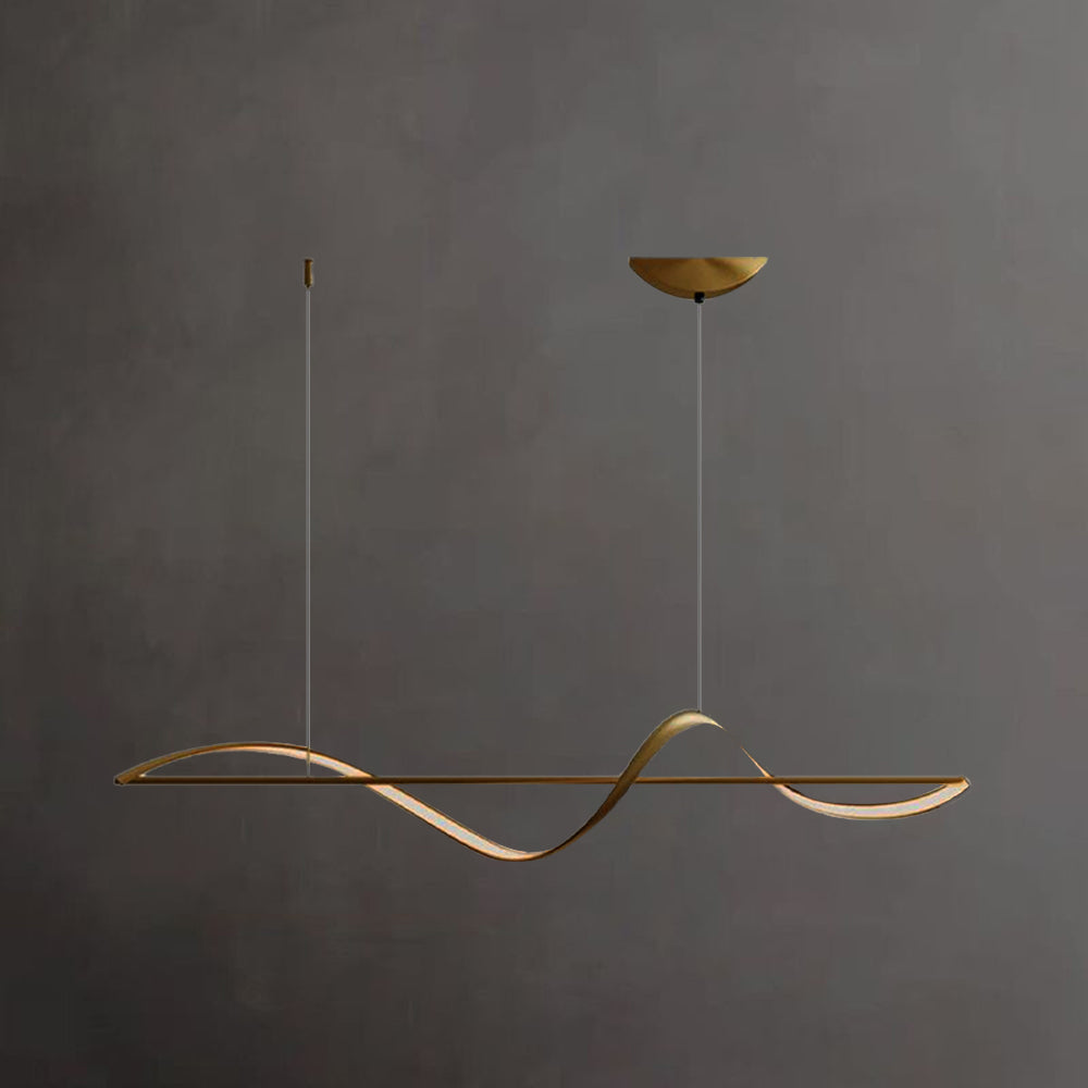 Solara Circular Metal Chandelier For Living Rooms And Dining Areas Warm Glow