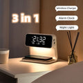 SleekStation Modern Nightstand Organizer With Touch Lamp
