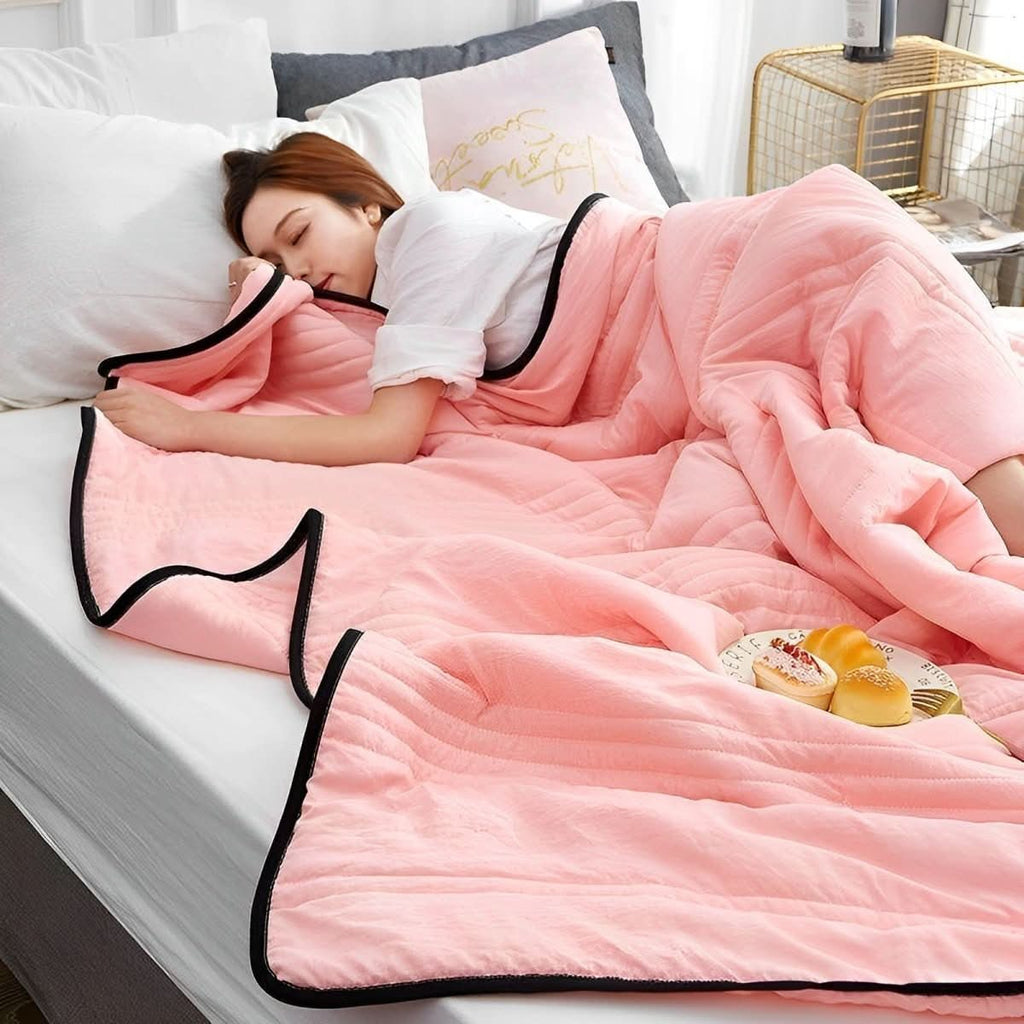 Sleepure Year-Round Cooling Blanket For Breathable Comfort