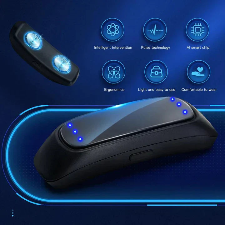 EMS Pulse Anti Snore Device For Portable Comfortable Sleep