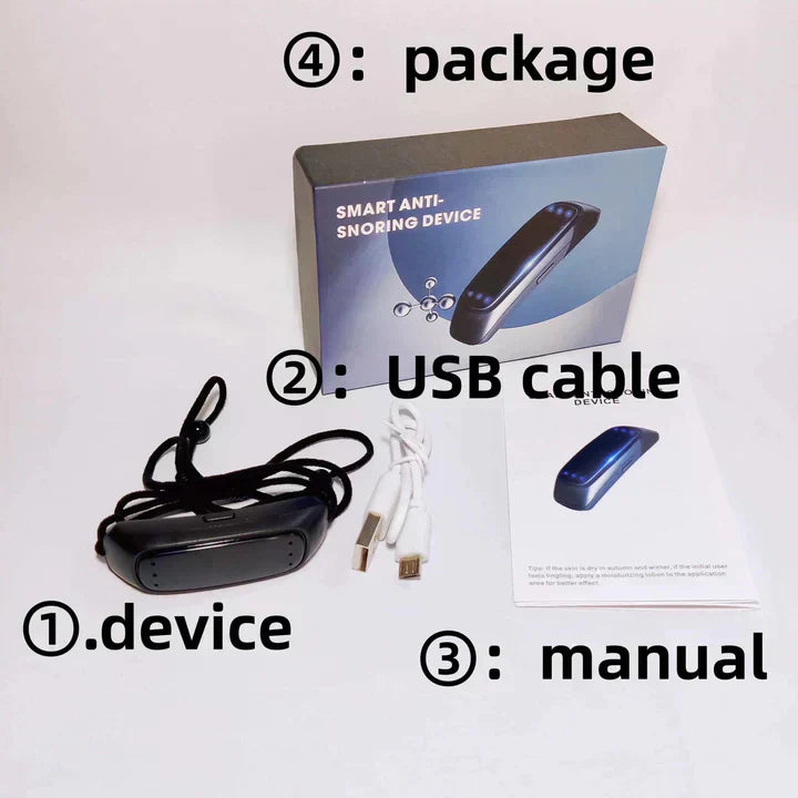 EMS Pulse Anti Snore Device For Portable Comfortable Sleep
