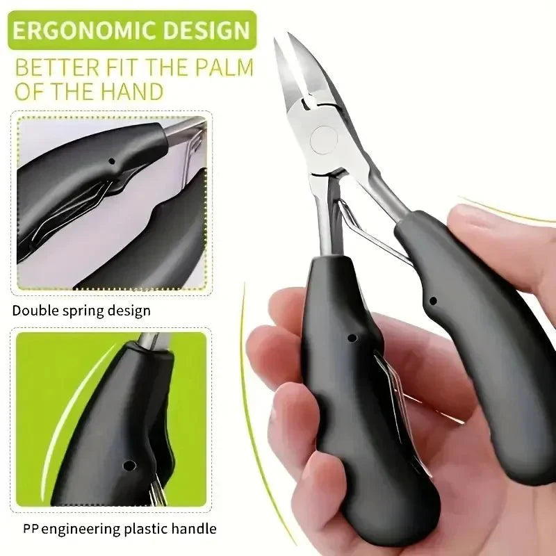 Tesouras Pesadas SnipForce Pro para Unhas Grossas, Uso Doméstico