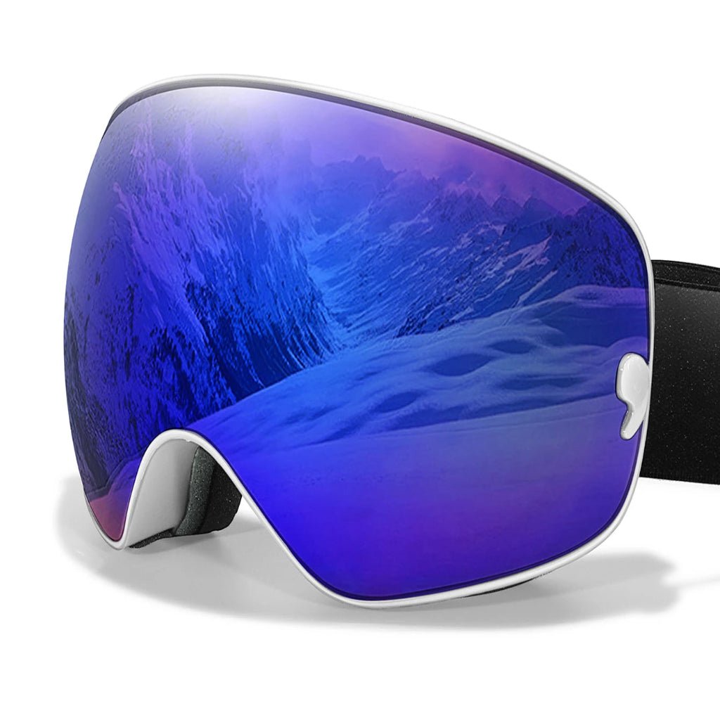 SNOWSIGHT PRO Anti-Fog Ski Goggles With UV400 Protection For Low-Light Visibility