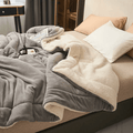 SOFTHUG LUXE ふわふわフランネルブランケットで快適なぬくもりを
