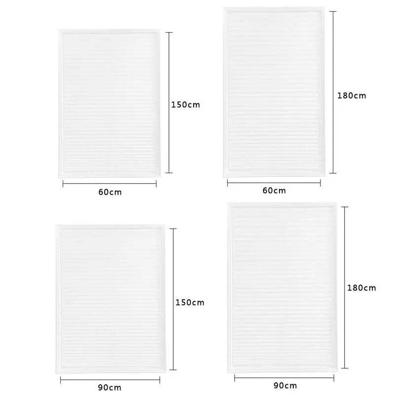 Softshade selbstklebende Faltenrollos für sanftes Licht und Privatsphäre
