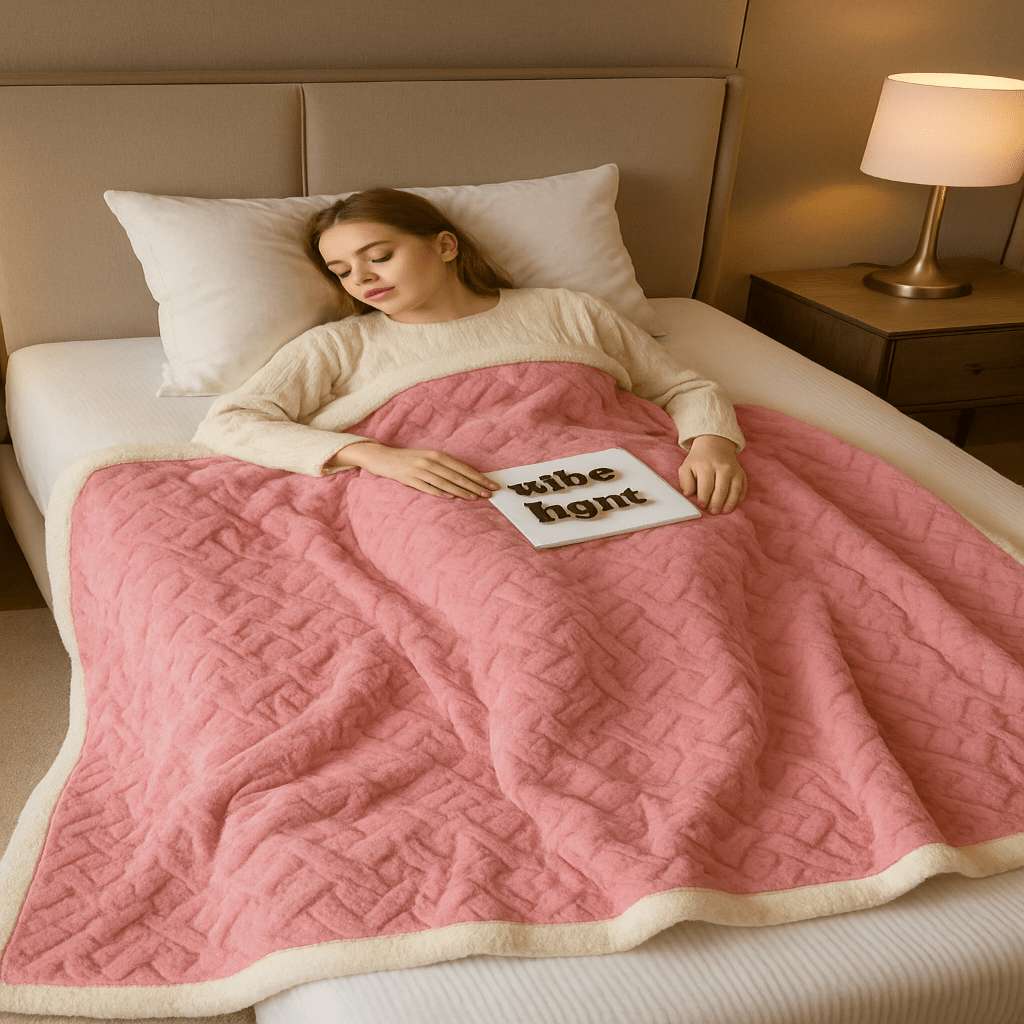 SOFTVELA Coperta Morbida con Lana Morbida per il Comfort di Casa e Ufficio