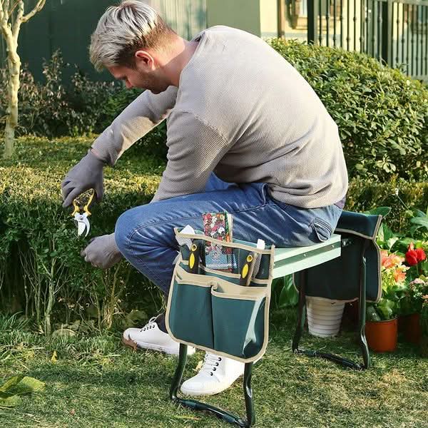 Soilmate ergonomikus kerti térdelő és ülőke az ízületi kényelemért