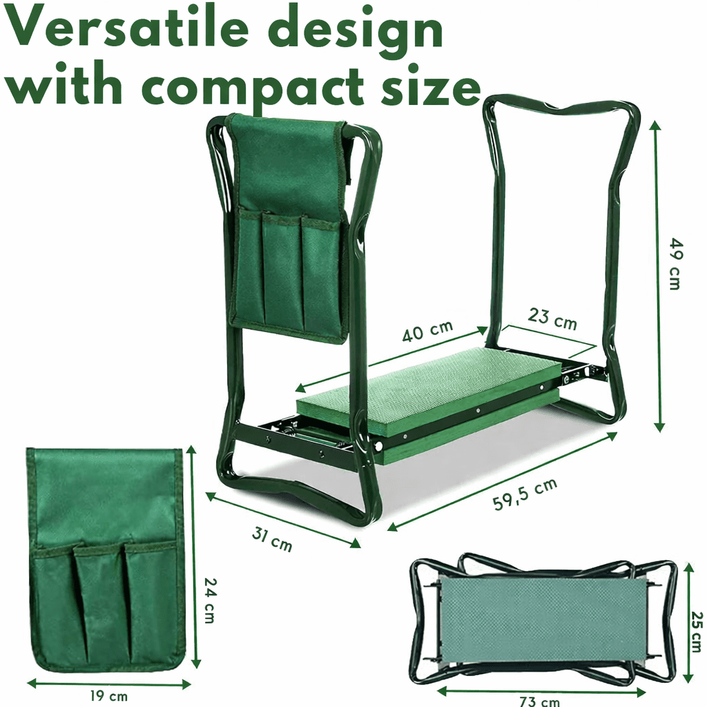 Soilmate ergonomikus kerti térdelő és ülőke az ízületi kényelemért