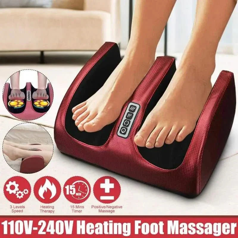 SOOTHESTEP Foot Massager With Shiatsu And Heat For Quiet Home Use