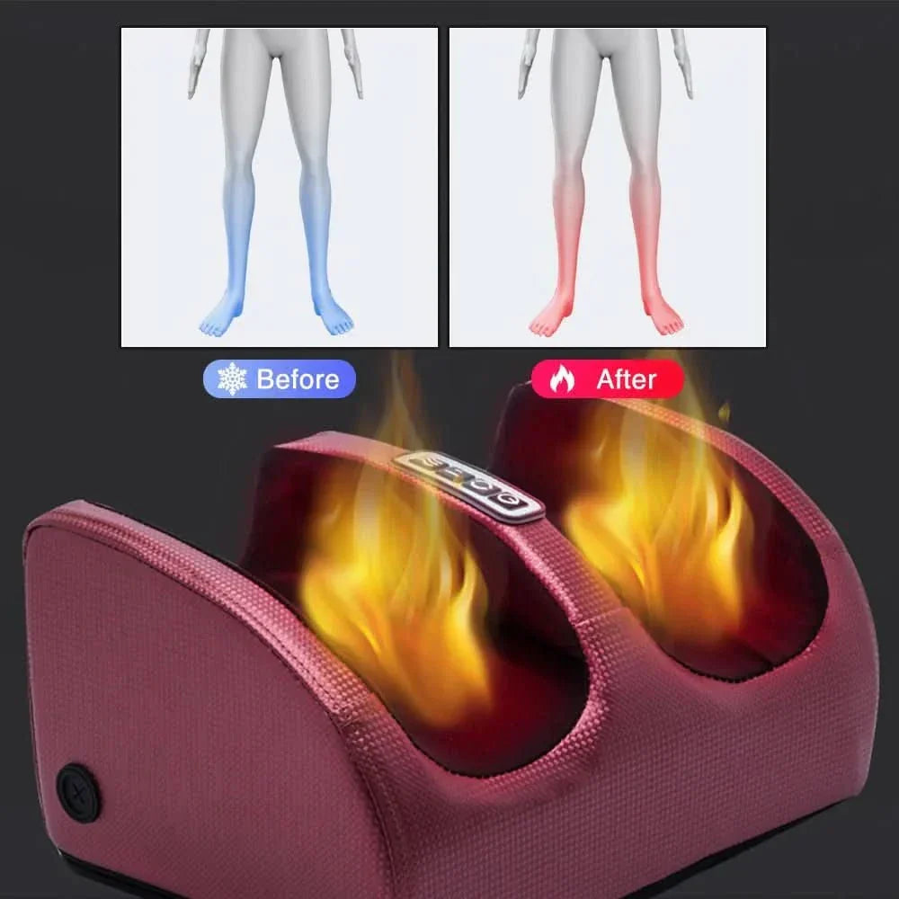 SOOTHESTEP Foot Massager With Shiatsu And Heat For Quiet Home Use