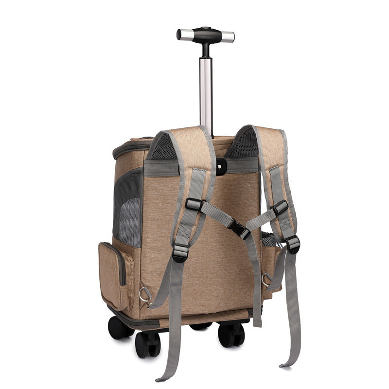 OrbitPaw Space Capsule Trolley For Pets Portable Foldable Carrier